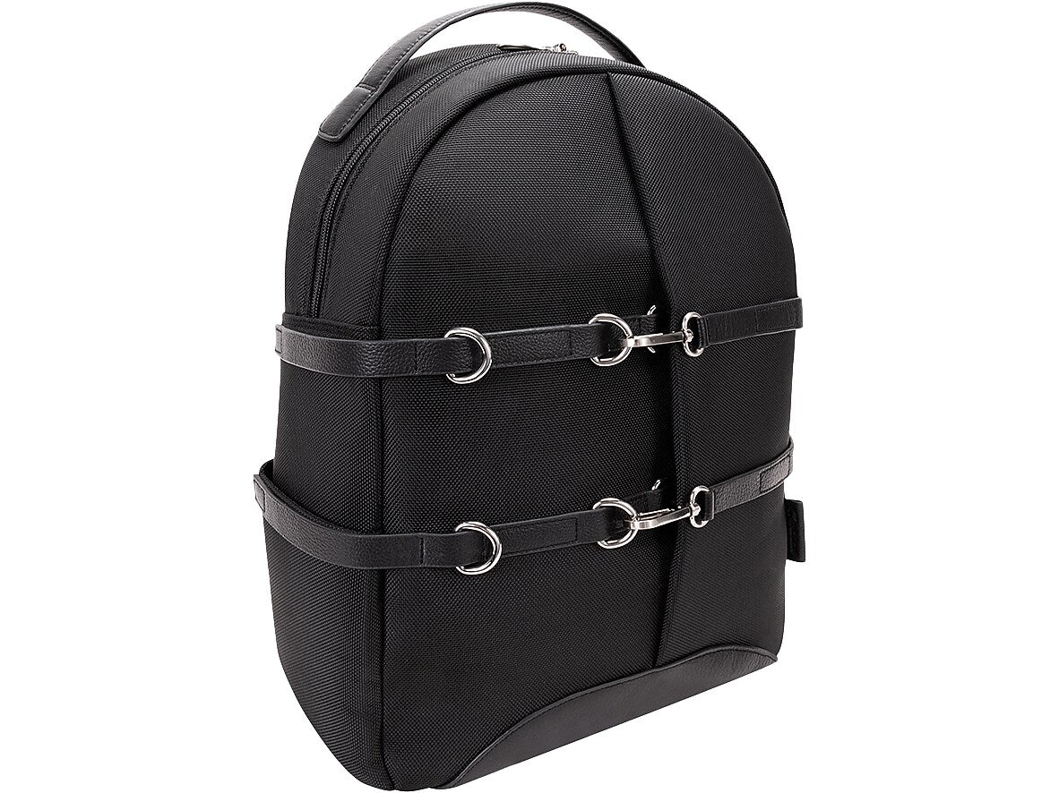 McKlein Oakland U Series Laptop Backpack, Solid, Black (78795)