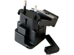 CODi Plastic Travel Power Adapter, Black (A01036)
