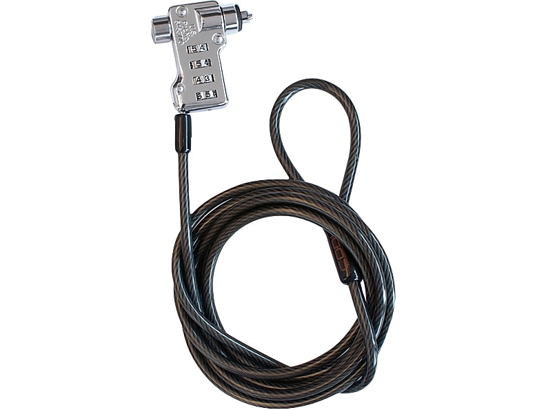 CODi 4-Digit Combination Cable Lock for Desktops/Mobile Devices, 6 ft. (A02003)