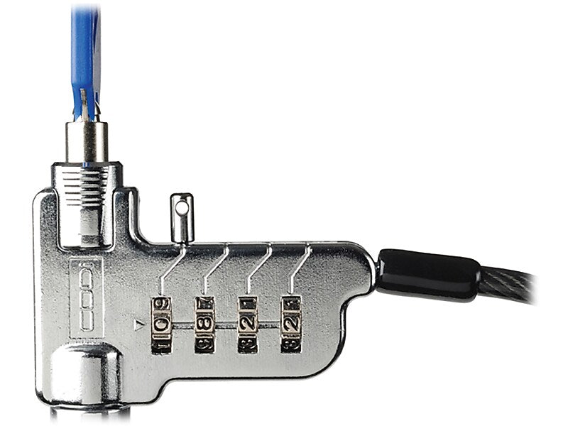 CODi 4-Digit Combination Lock for Laptops/Desktops/Monitors, 6 ft. (A02029)