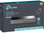 TP-LINK TL-SG1008MP 8-Port Gigabit Ethernet Desktop/Rack-Mountable Switch