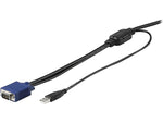 StarTech VGA To USB Cable, Male To Male (RKCONSUV6)