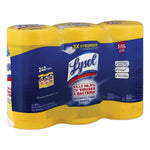 Lysol Disinfecting Wipes, Lemon & Lime Blossom, 80 Wipes/Container, 3/Pack (1920084251)