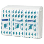 GEN Dinner Napkins, 2-Ply, 14.50"W x 16.50"D, White, 3000/Carton (GEN15X17DINW)