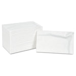 GEN Dinner Napkins, 2-Ply, 14.50"W x 16.50"D, White, 3000/Carton (GEN15X17DINW)