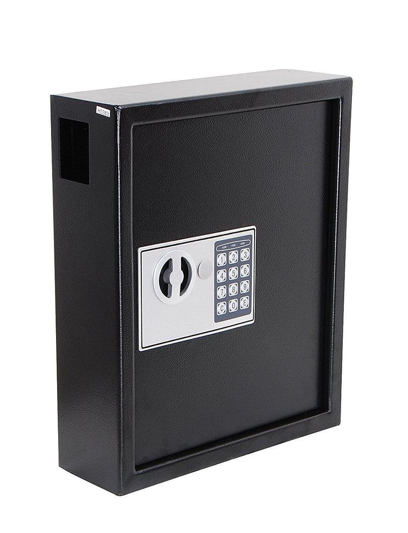AdirOffice 40 Key Electronic Keypad Cabinet, Black (680-40-BLK)