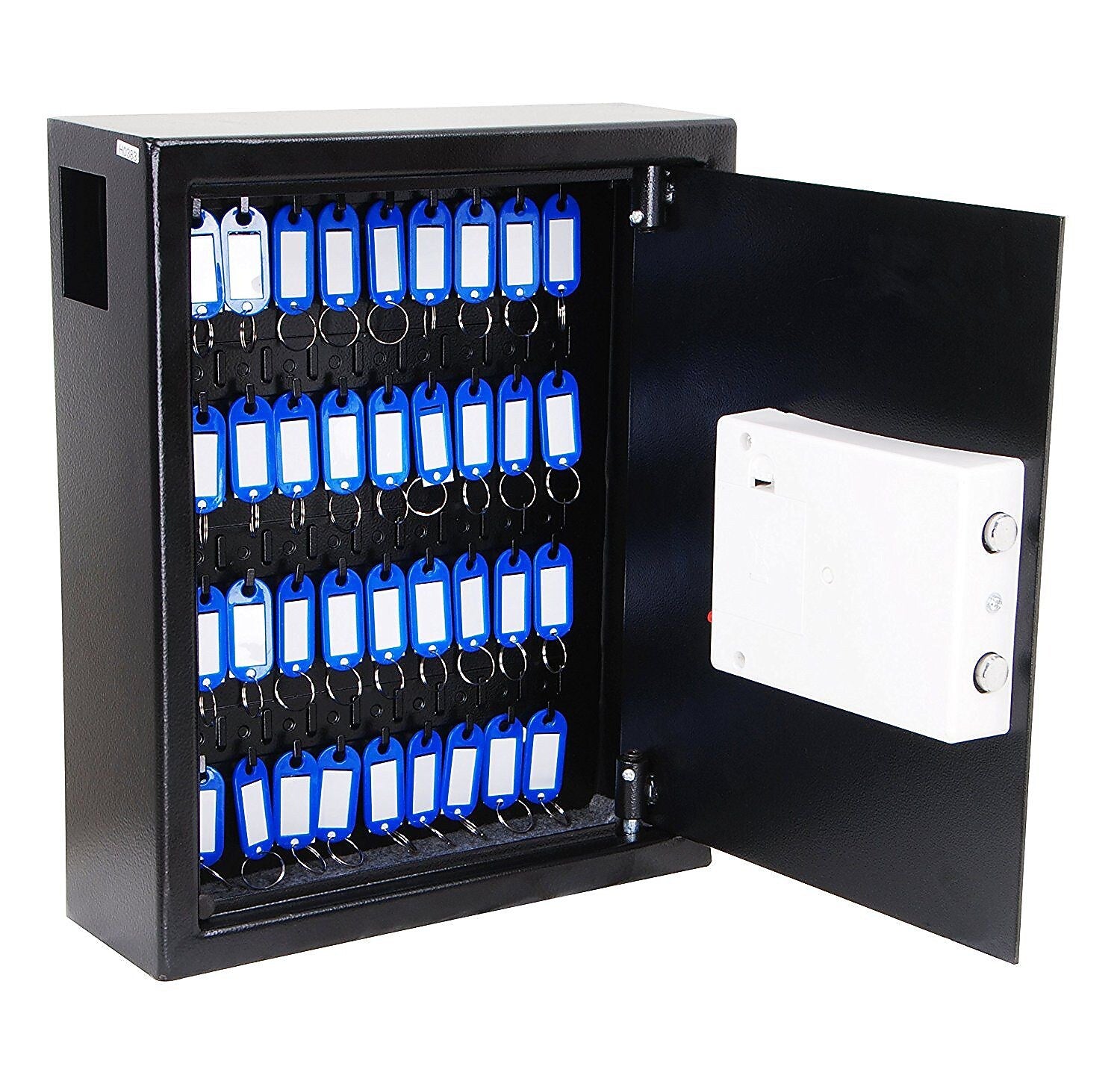AdirOffice 40 Key Electronic Keypad Cabinet, Black (680-40-BLK)