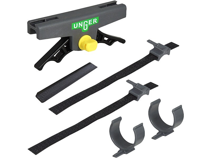 Unger HiFlo nLite Window Cleaning Kit, Black/Yellow/Green (NLKU6)