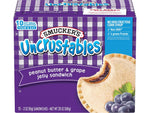 Smuckers Uncrustables Sandwich Variety Pack, 10 Sandwiches/Pack, 2/Pack (903-00134)