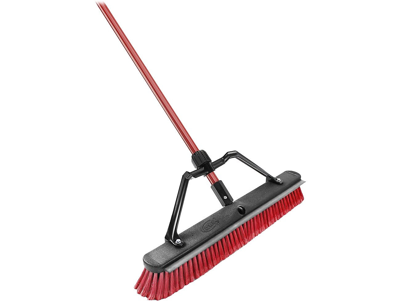 Libman Multi-surface 24" Push Broom, Red, 3/Pack (1230003)
