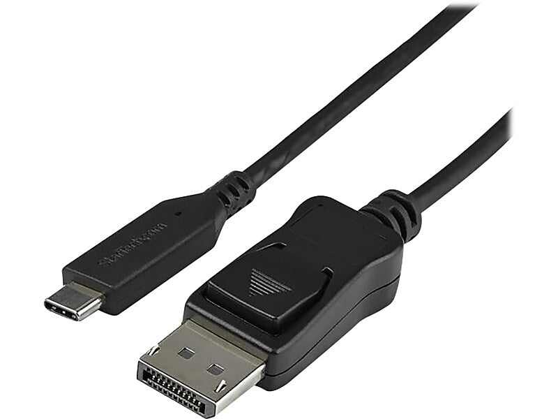 StarTech CDP2DP141MB 3.3' USB-C to DisplayPort 1.4 Cable, Black