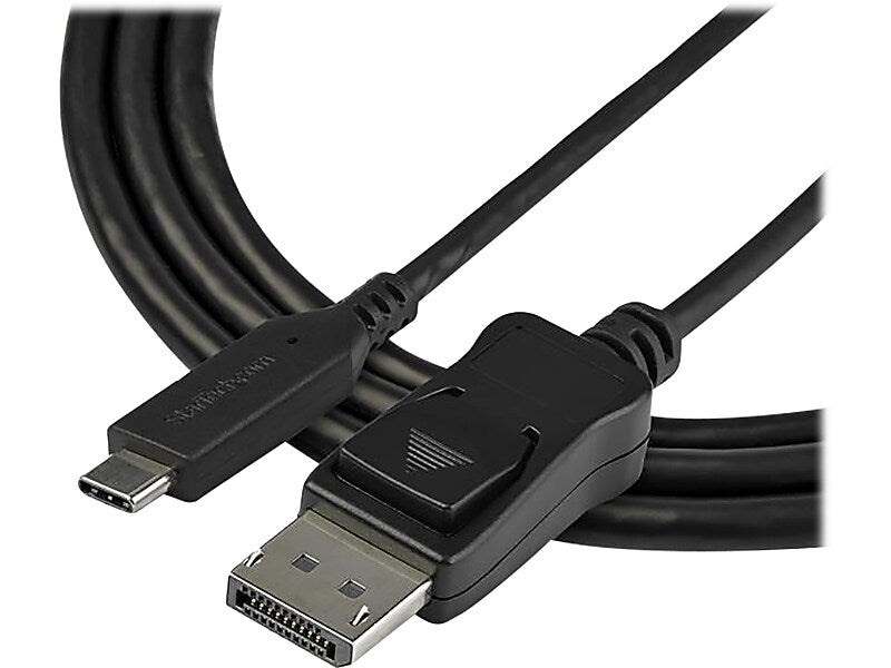 StarTech CDP2DP141MB 3.3' USB-C to DisplayPort 1.4 Cable, Black