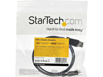 StarTech CDP2DP141MB 3.3' USB-C to DisplayPort 1.4 Cable, Black