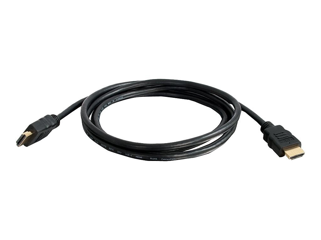 C2G 50610 8' HDMI Audio/Video Cable, Black