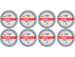 Dixie Ultra Large Paper Plate, 11.5", Blue/White/Yellow, 12/Pack (16217/01C)