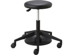 Safco 22" Foot Pedal Lab Stool, Vinyl (3437BL)