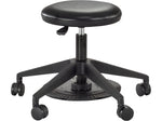 Safco 22" Foot Pedal Lab Stool, Vinyl (3437BL)