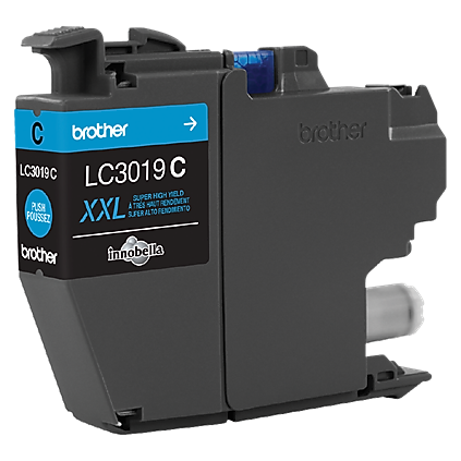 Brother LC3019C Cyan Super High Yield Ink Cartridge, Prints Up to 1,500 Pages