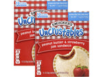 Smuckers Uncrustables Peanut Butter & Strawberry Jam Sandwiches, 2 oz., 2/Pack (903-00133)