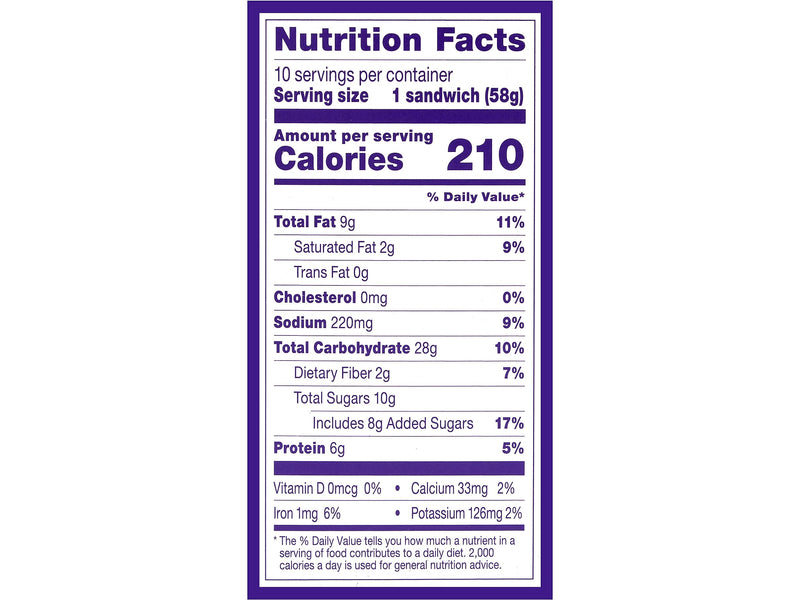 Smuckers Uncrustables Peanut Butter & Grape Jelly Sandwich, 2 oz., 2/Box (903-00135)