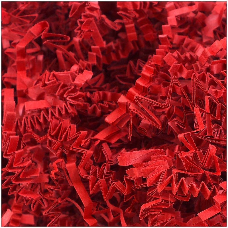 JAM Paper Colored Crinkle Paper, Red (1192483)