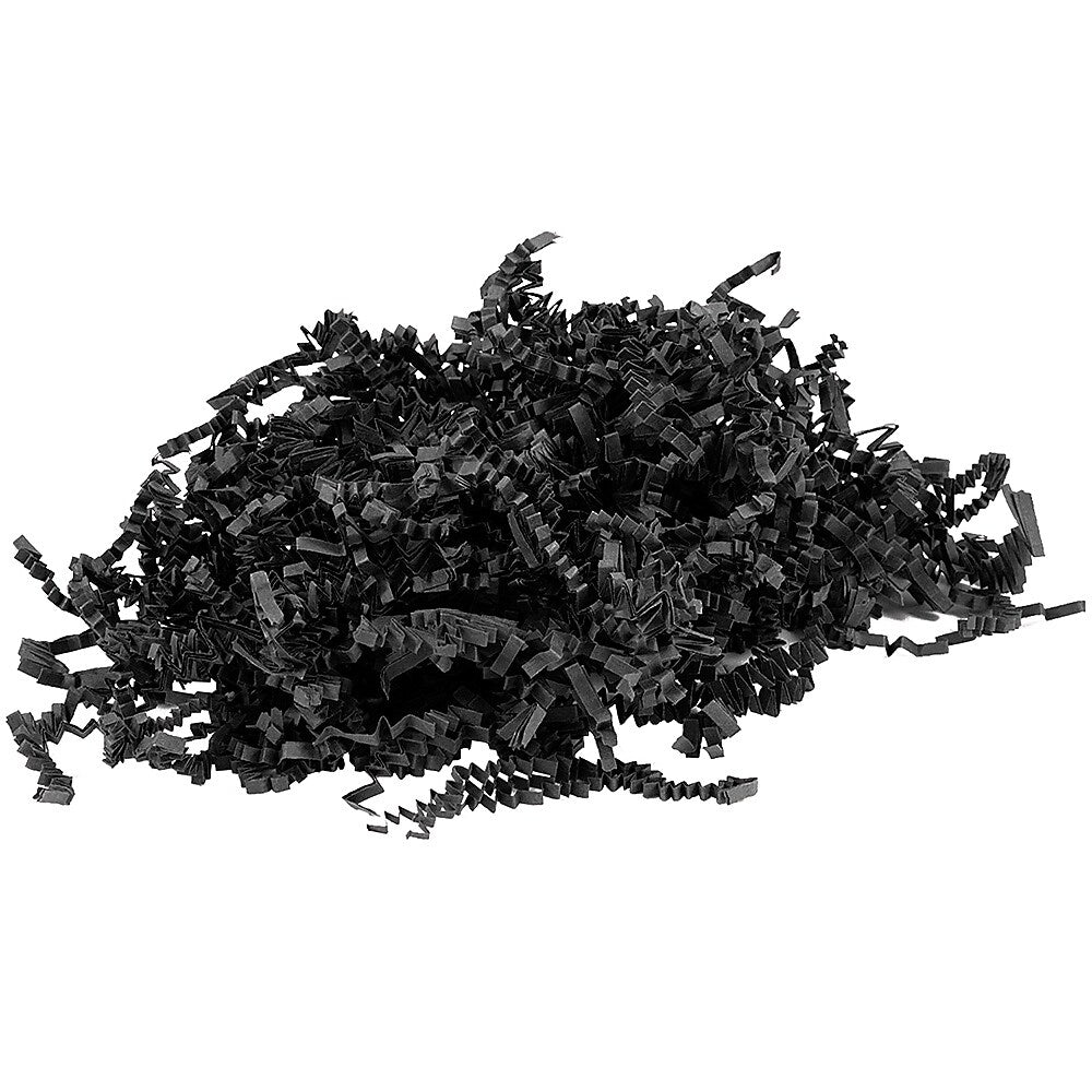 JAM Paper Colored Crinkle Paper, Black (1192431)