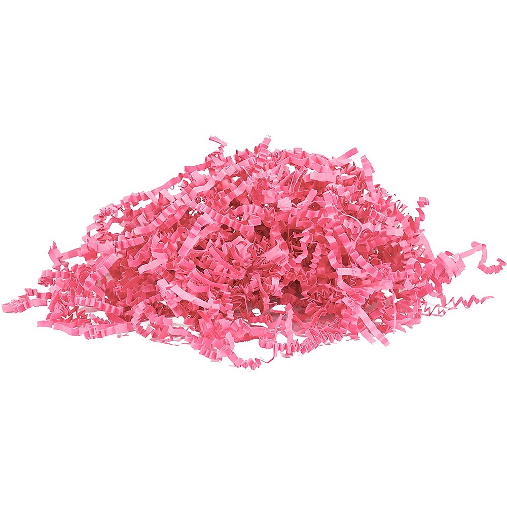 JAM Paper Colored Crinkle Paper, Hot Pink (1192448)