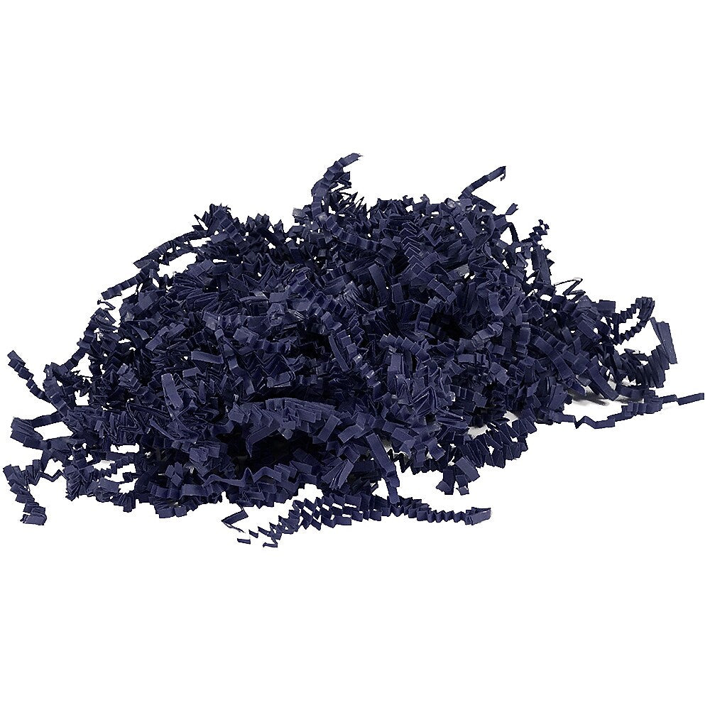 JAM Paper Colored Crinkle Paper, Navy Blue (1192460)