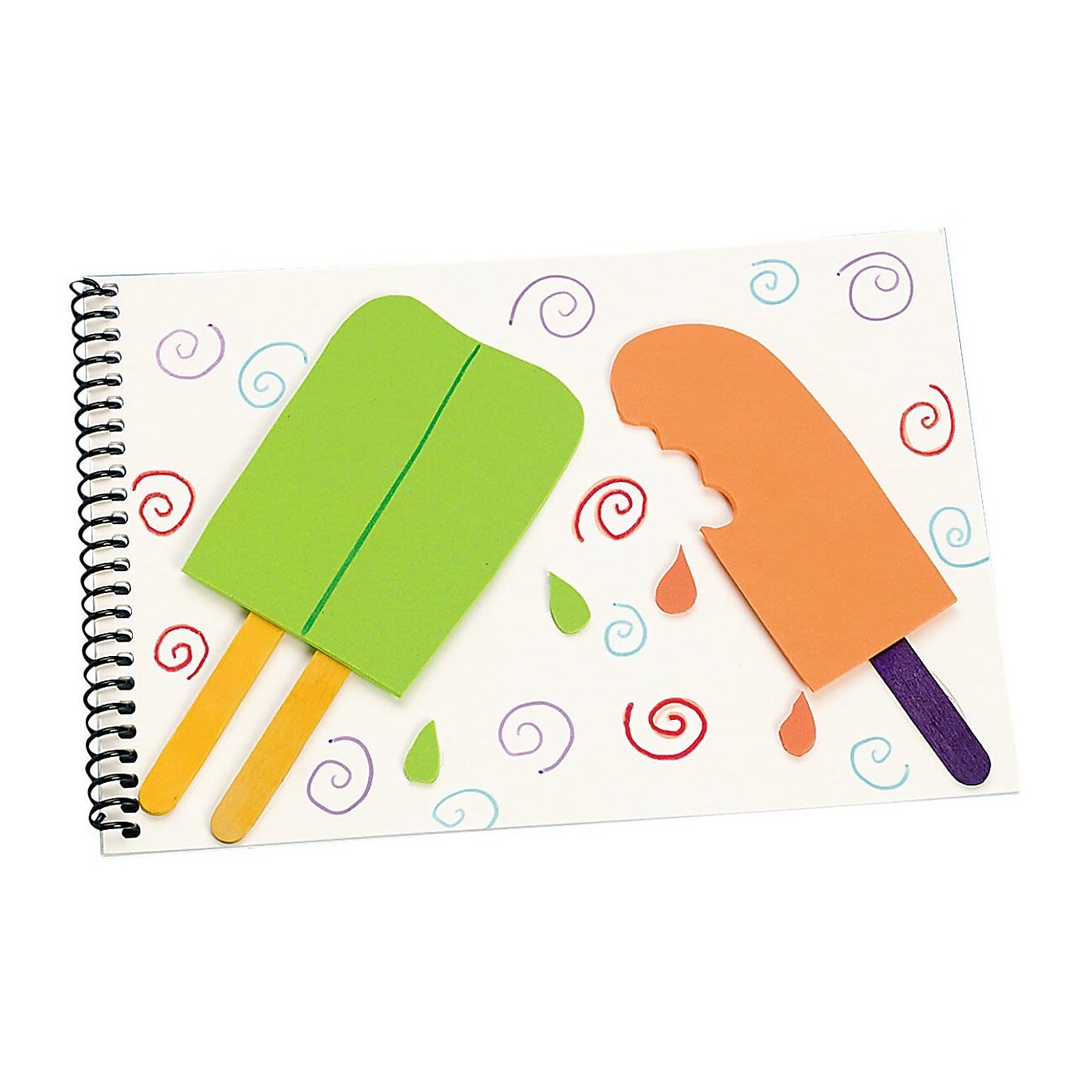 S&S Blank Scrapbooks, 9" x 6", 24/Pack