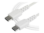 StarTech 3.3' USB C Male/C Male, White (RUSB2CC1MW)