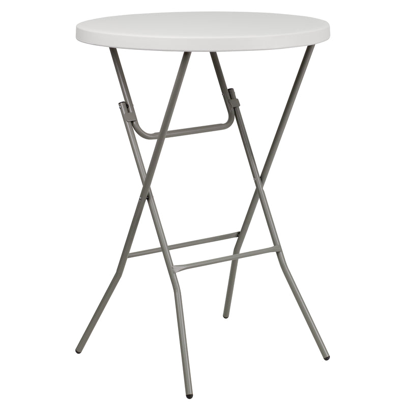 Flash Furniture Kathryn Folding Table, 31.5" x 31.5", Granite White (RB32RBARGW)