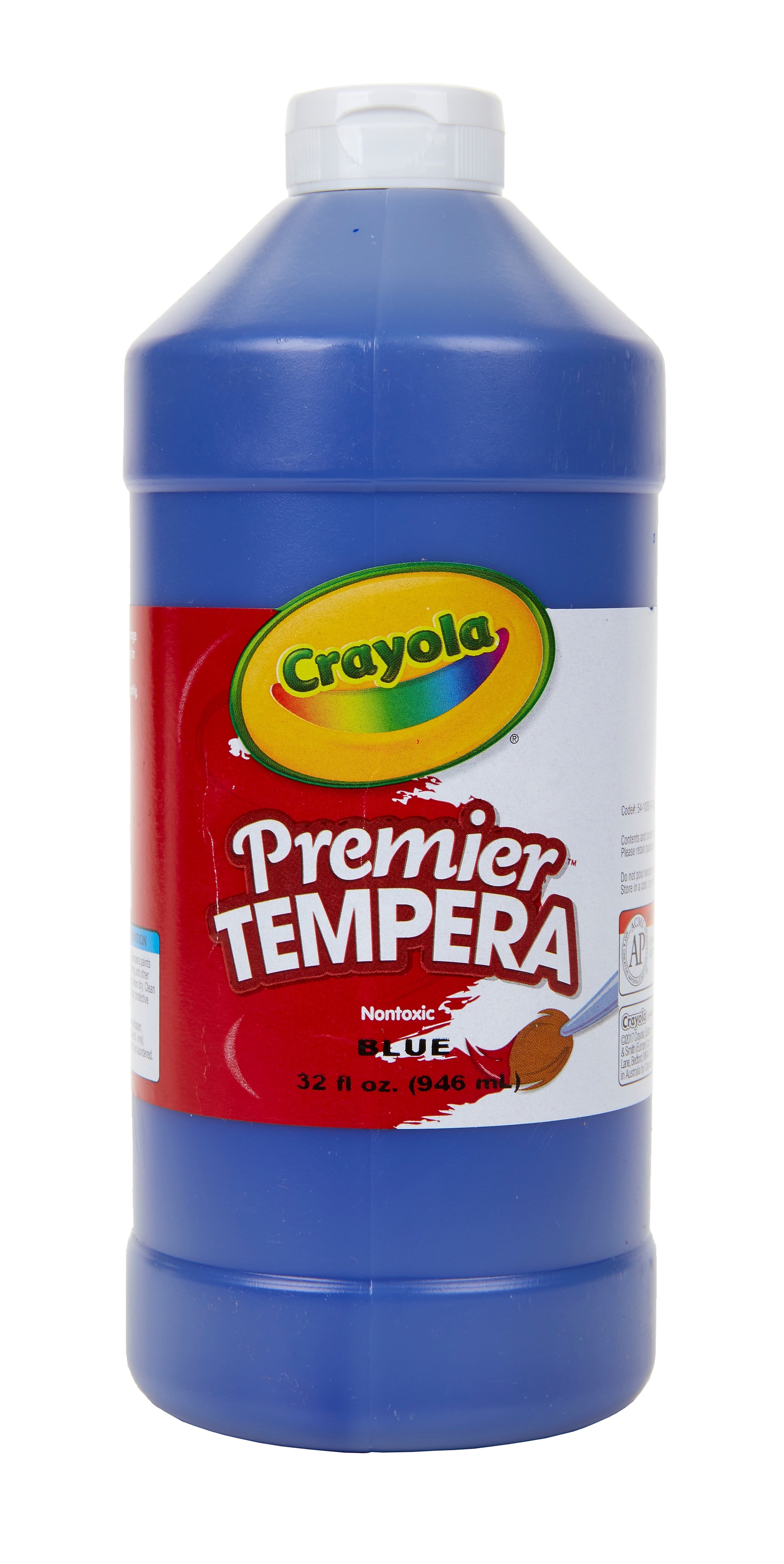 Crayola Premier Tempera Paint, Blue, 32 oz. (54-1232-042)