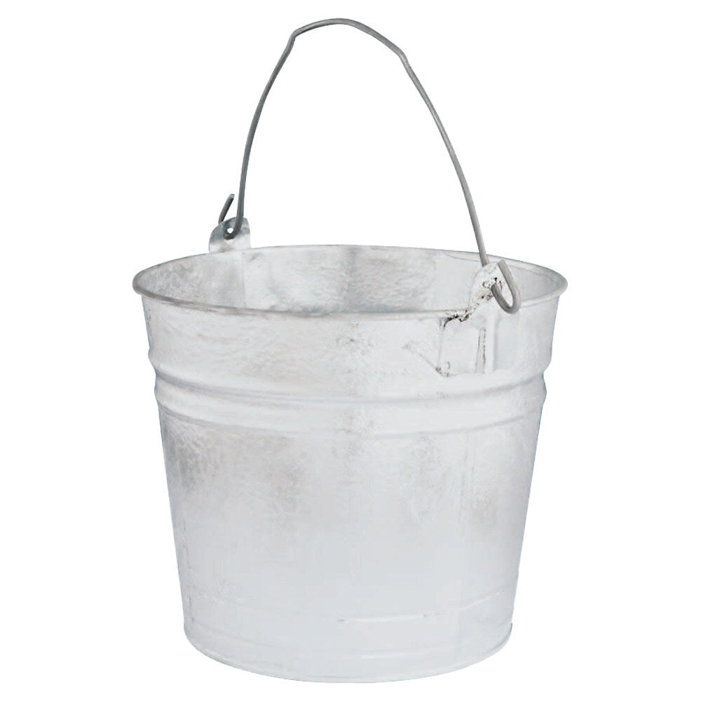 Magnolia Hot Dipped Galvanized Steel Pail, 8 qt., 12/Carton (455-8QT)