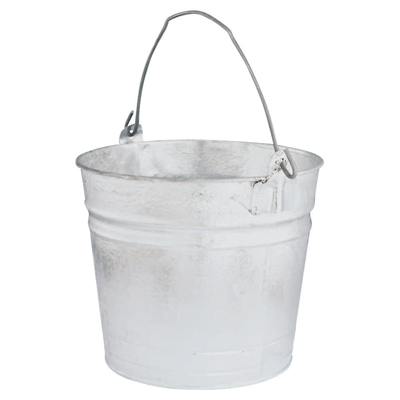 Magnolia Hot Dipped Galvanized Steel Pail, 8 qt., 12/Carton (455-8QT)