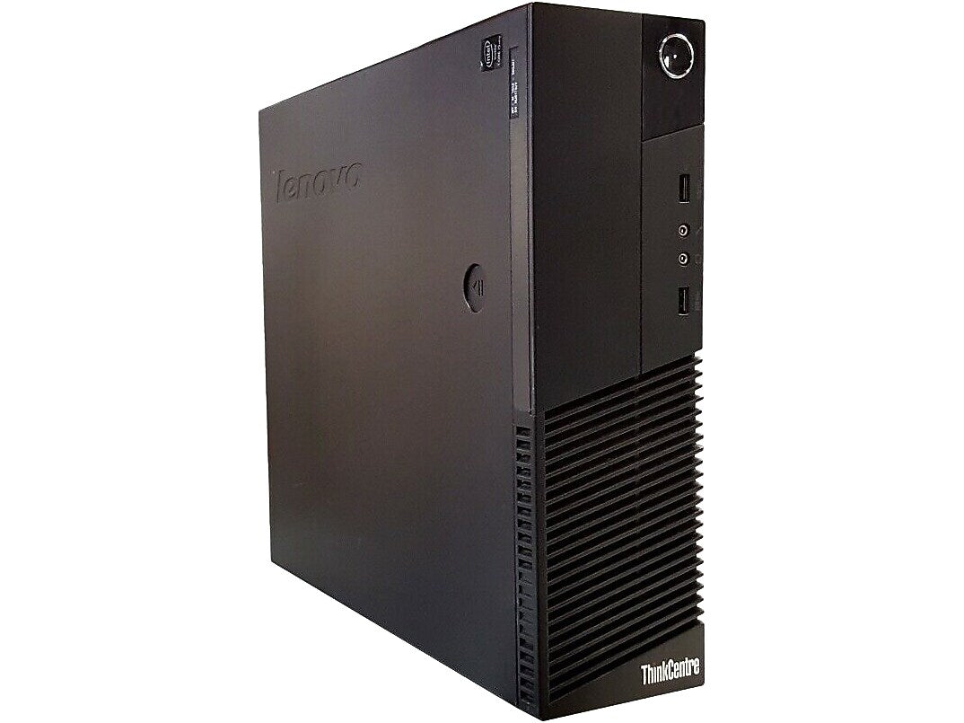 Lenovo ThinkCentre M93 080101316026 Refurbished Desktop Computer, Intel Core i7-4770, 16GB Memory, 128GB SSD + 1TB HDD