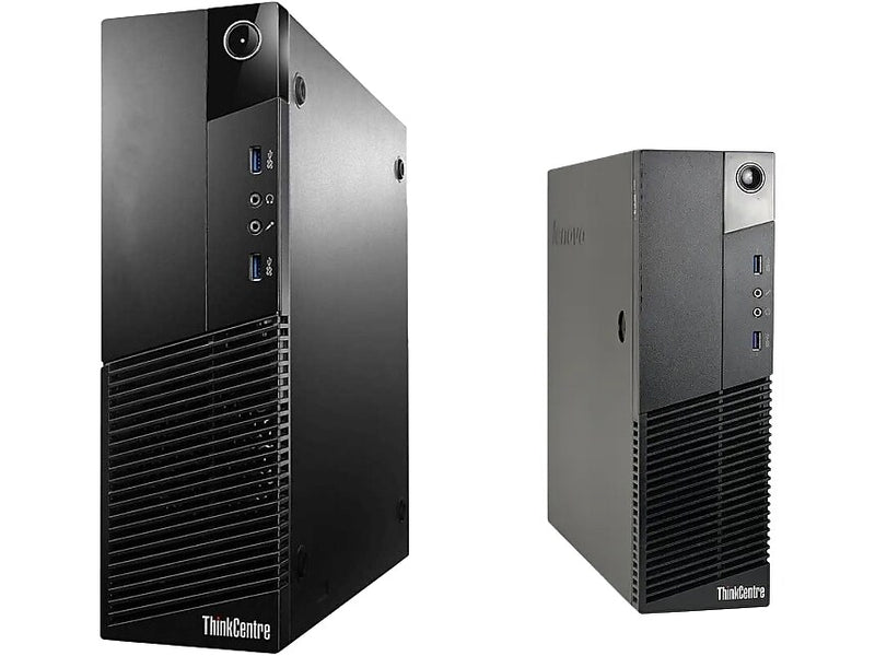 Lenovo ThinkCentre M93 080101316026 Refurbished Desktop Computer, Intel Core i7-4770, 16GB Memory, 128GB SSD + 1TB HDD