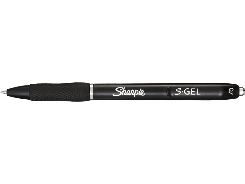 Sharpie S-Gel Gel Pen, Medium Point, Black Ink, 36/Pack (2096193)