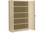 Tennsco Jumbo 78" Steel Storage Cabinet with 5 Shelves, Sand (J2478SU-SND)