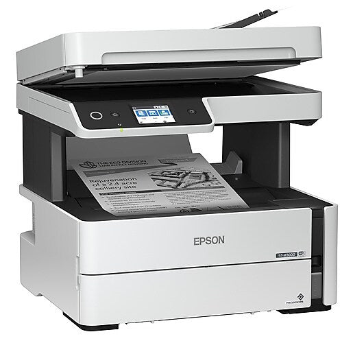 Epson WorkForce ST-M3000 Supertank C11CG93201 USB, Wireless, Network Ready Black & White All-in-One Printer