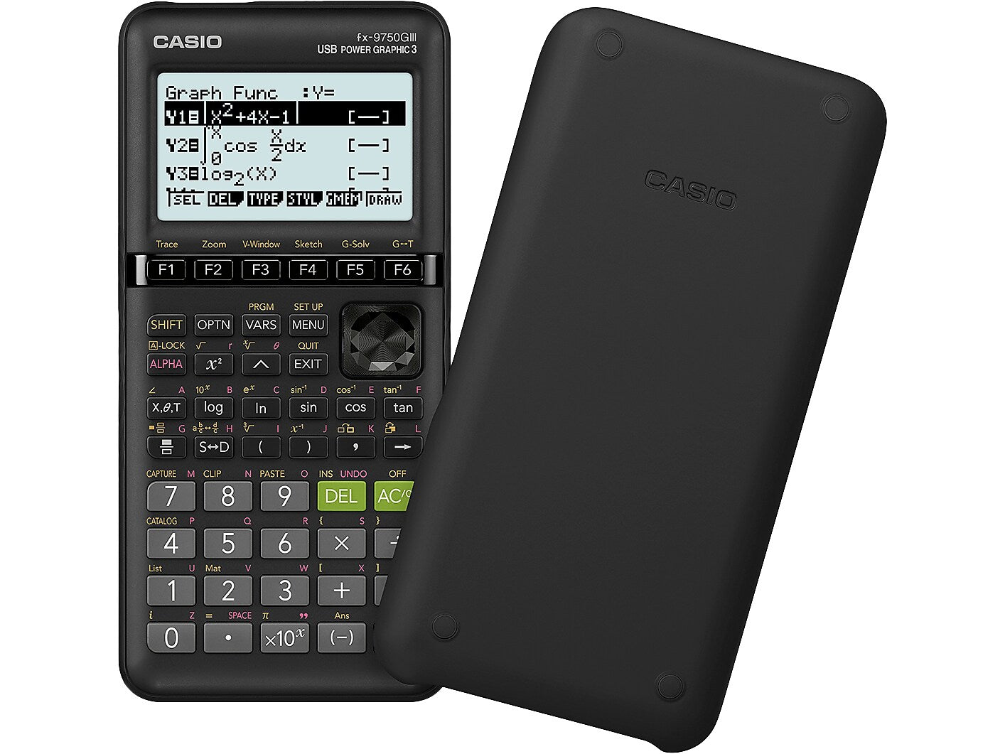 Casio FX-9750GIII Graphing Calculator, Black