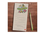 TF Publishing Washington Memo Pad, 4" x 8", Lined, Kraft, 52 Sheets/Pad, 1 Pad/Pack (99-WASHMP)