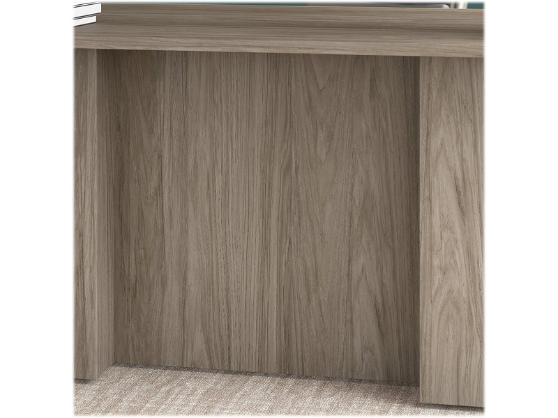 Bush Business Furniture Office 500 72"W U Shaped Executive Desk with Drawers, Modern Hickory (OF5002MHSU)