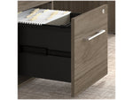 Bush Business Furniture Office 500 72"W U Shaped Executive Desk with Drawers, Modern Hickory (OF5002MHSU)