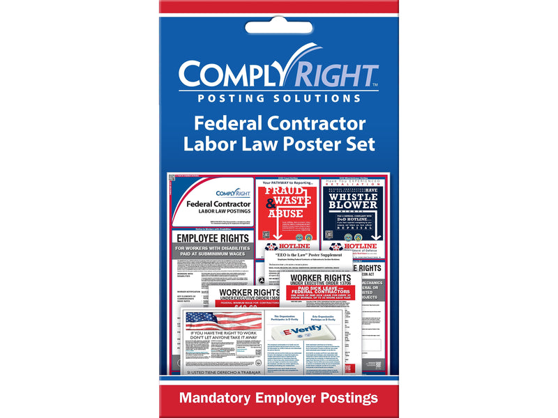 ComplyRight Federal Contractor Labor Law Poster Set (CRPS06)