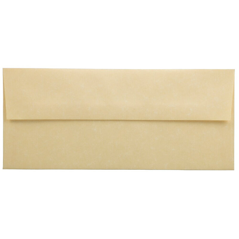 JAM Paper #10 Business Envelope, 4 1/8" x 9 1/2", Gold Yellow, 25/Pack (900906635)