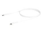 StarTech Lightning USB Cable for iPhone/iPad/iPod Touch, White (RUSBCLTMM1MW)