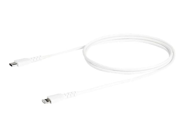 StarTech Lightning USB Cable for iPhone/iPad/iPod Touch, White (RUSBCLTMM1MW)