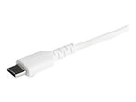 StarTech Lightning USB Cable for iPhone/iPad/iPod Touch, White (RUSBCLTMM2MW)