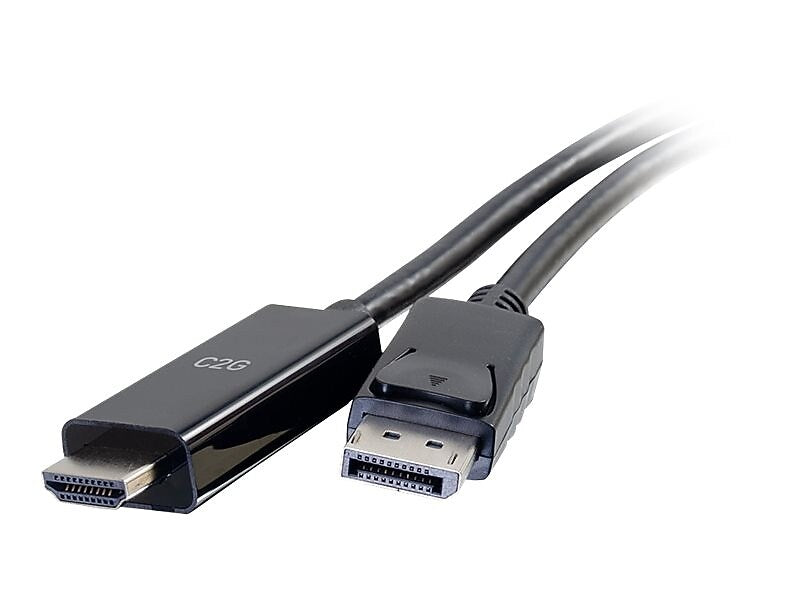 C2G 50195 10' DisplayPort/HDMI Audio/Video Cable, Black
