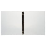 JAM Paper Designders 3/4" 3-Ring Flexible Poly Binders, Clear (750T1CL)